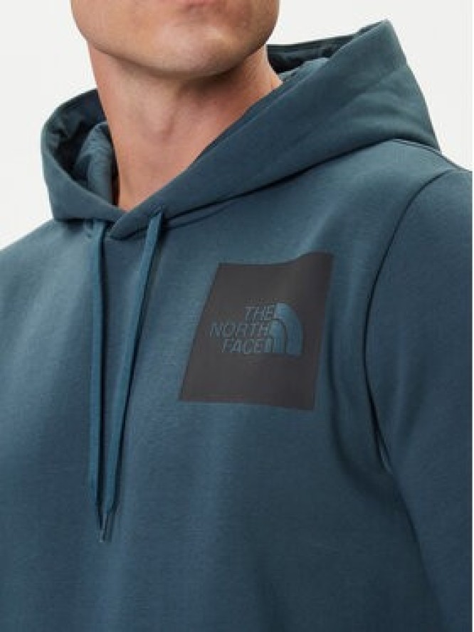 The North Face Bluza Fine NF0A89EU Zielony Regular Fit