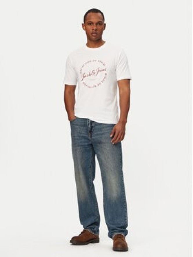Jack & Jones T-Shirt Grayson 12288377 Biały Regular Fit