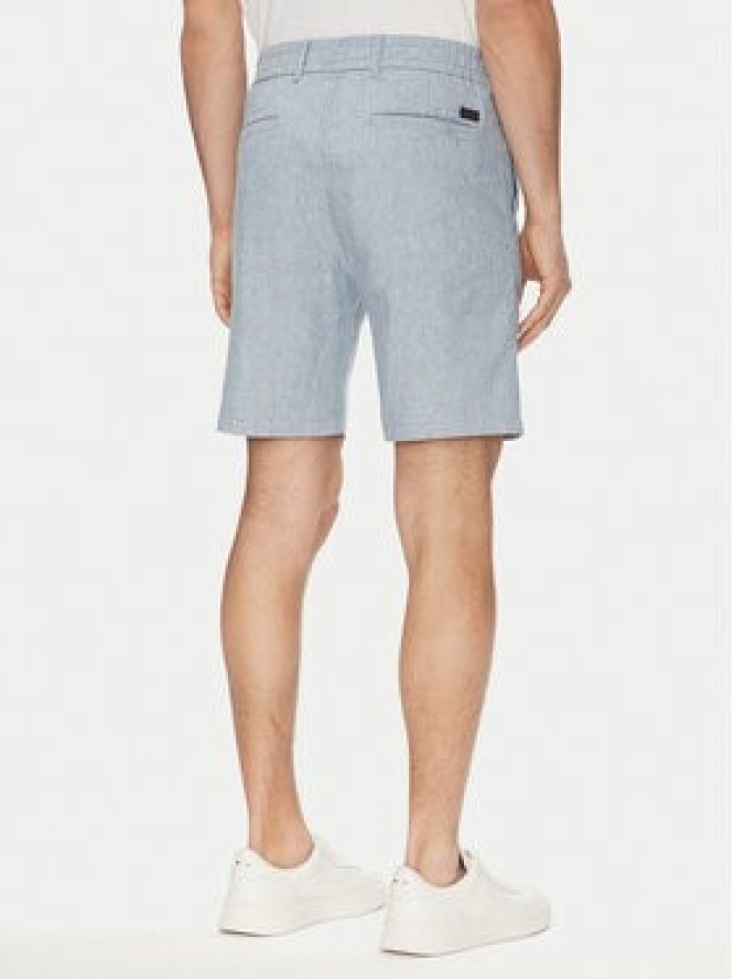 BOSS Szorty materiałowe 50536863 Niebieski Tapered Fit