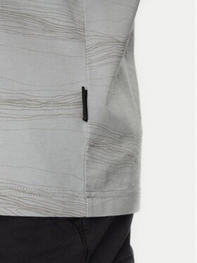 Napapijri T-Shirt B-Cellini NP0A4ILS Szary Regular Fit