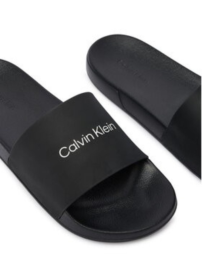 Calvin Klein Klapki Ess Slide Monobrand Cv HM0HM02107 Czarny