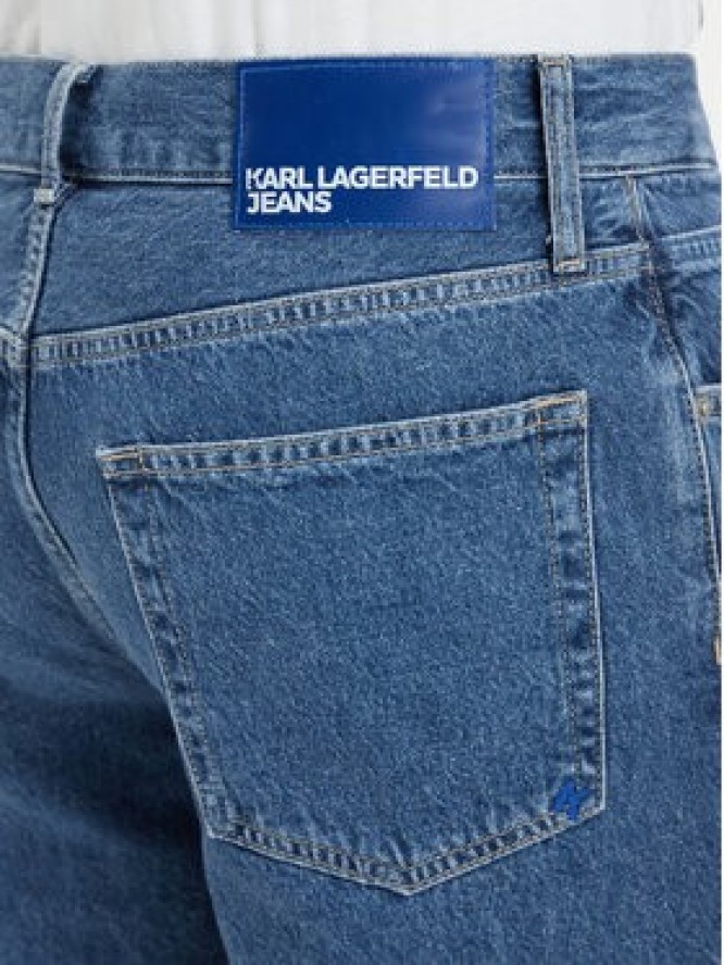 Karl Lagerfeld Jeans Szorty jeansowe B2M10138 Niebieski Regular Fit