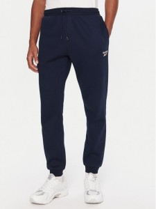 Reebok Spodnie dresowe RK25146CCM Granatowy Regular Fit