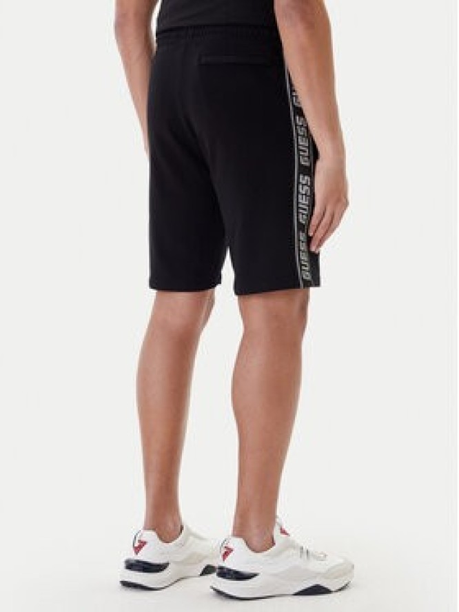 Guess Szorty sportowe Z2YD02 K6ZS1 Czarny Regular Fit