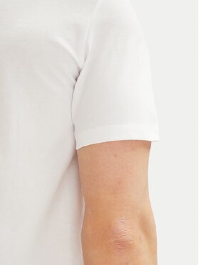 Calvin Klein Jeans T-Shirt LV040HM298 Biały Regular Fit