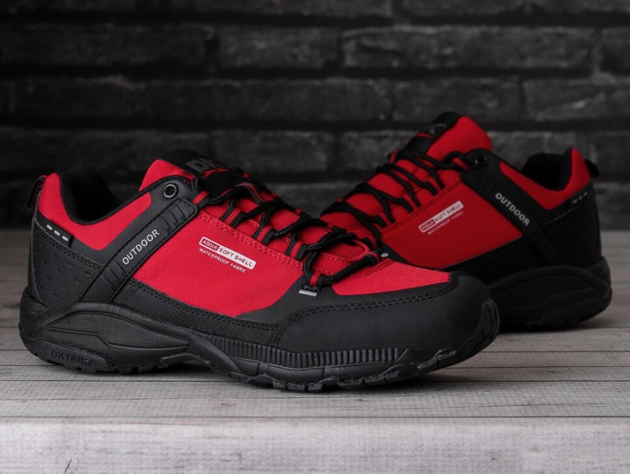 Buty męskie trekkingowo górskie DK PREDATOR LOW RED