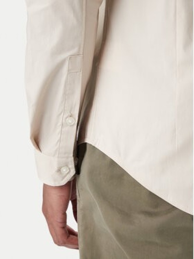 Tommy Jeans Koszula Original DM0DM04405 Beżowy Slim Fit