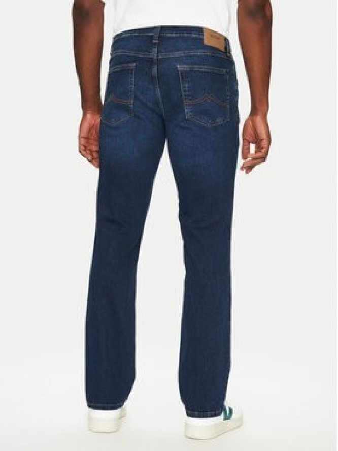 Mustang Jeansy Tramper 1013715 Granatowy Straight Leg