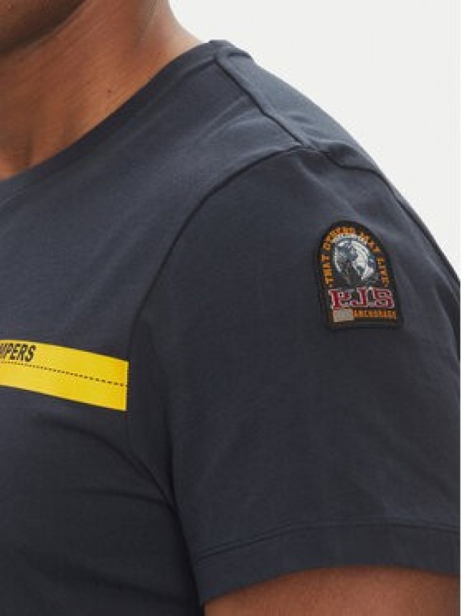 Parajumpers T-Shirt Tape 25SMPMTSIT01 Granatowy Regular Fit