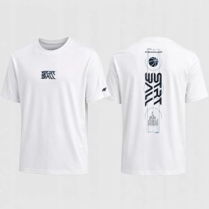 T-SHIRT MĘSKI 4F KOSZULKA SPORTOWA Z NADRUKIEM BAWEŁNIANA M3334 SS26