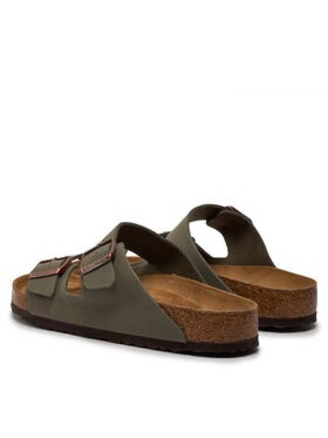 Birkenstock Klapki Arizona Birko-Flor nubuk 0151211 Szary