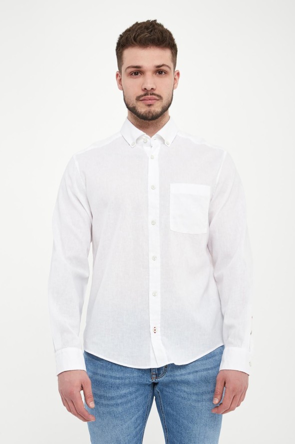 Koszula męska lniana Hali26-W JOOP! JEANS