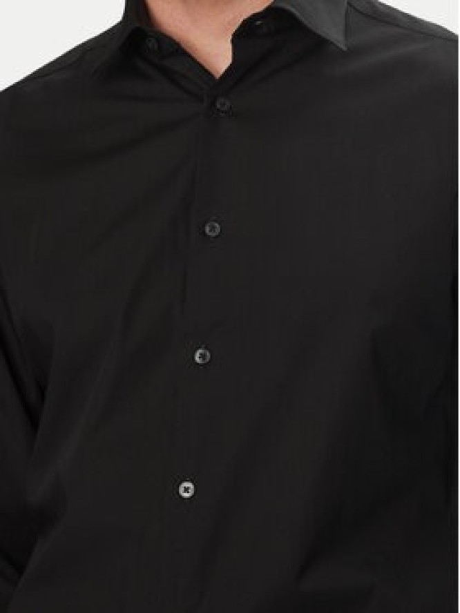 Calvin Klein Koszula Essential LV019EU001 Czarny Regular Fit