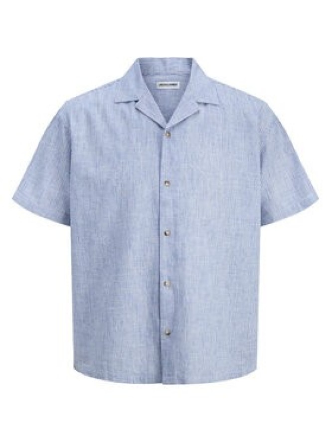 Jack & Jones Koszula Summer 12289191 Niebieski Relaxed Fit