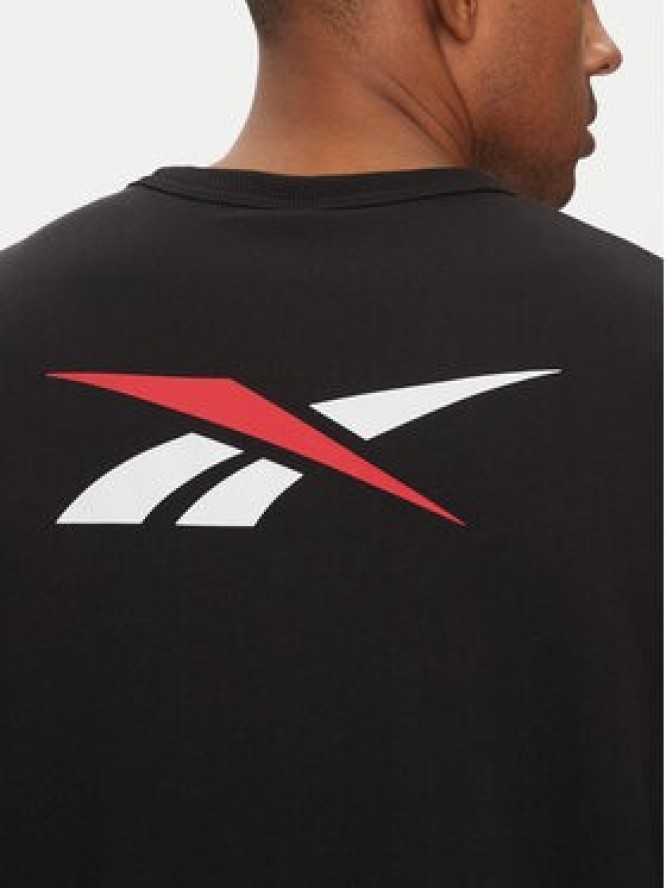 Reebok Bluza 100215502 Czarny Regular Fit