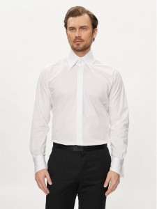 KARL LAGERFELD Koszula 605008 Biały Slim Fit