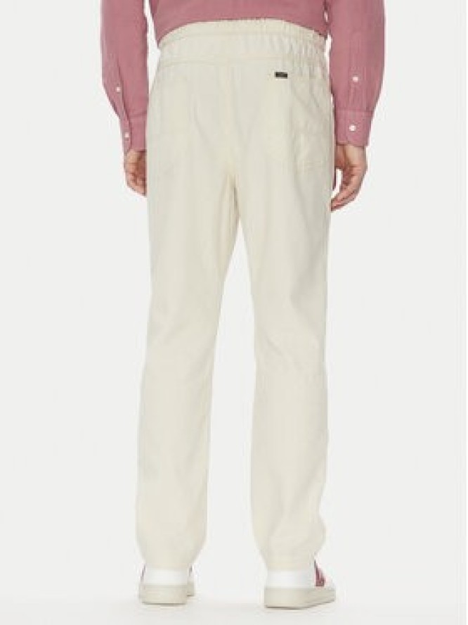 Lee Spodnie materiałowe Utility 112364005 Beżowy Straight Fit