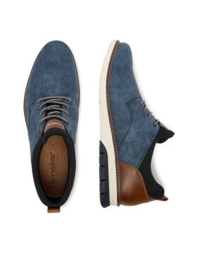 Rieker Półbuty 14450-14 Niebieski