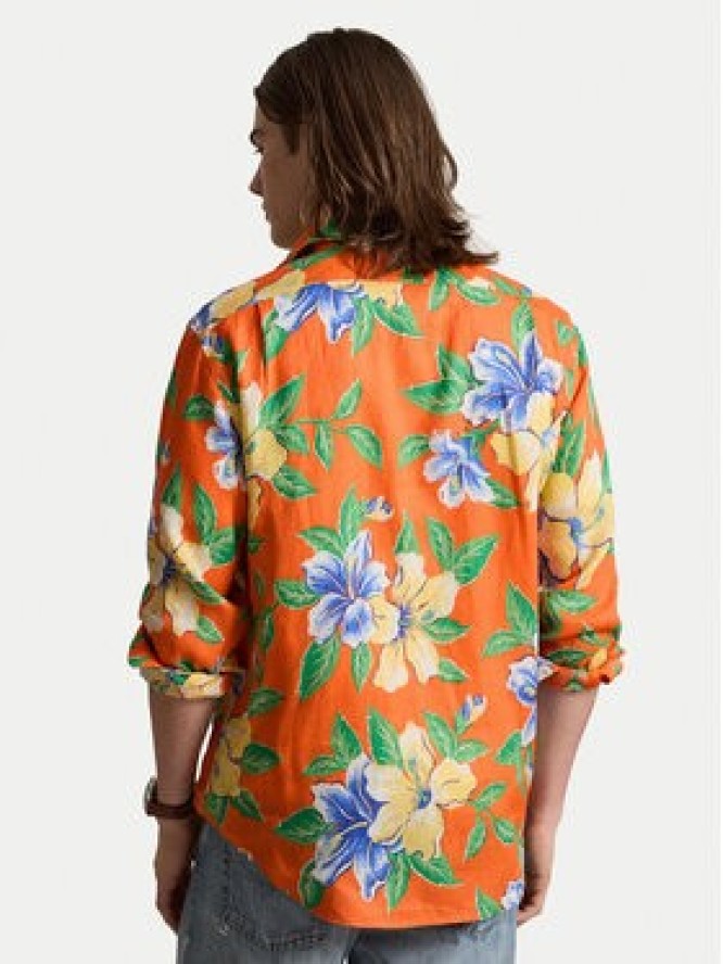 Polo Ralph Lauren Koszula 710B14226001 Pomarańczowy Classic Fit