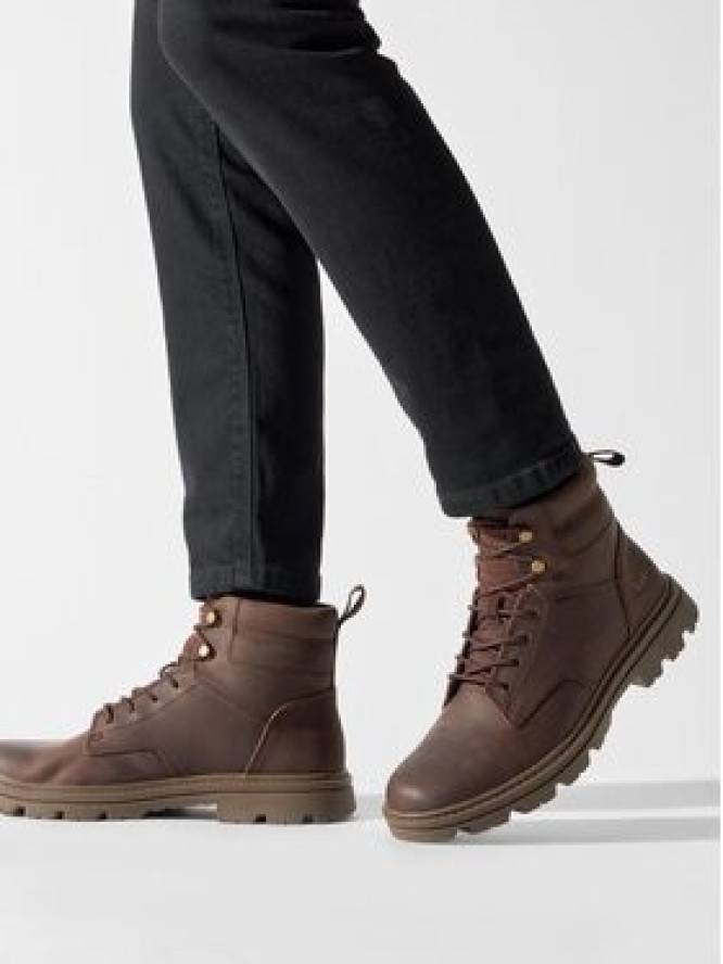 CAT Footwear Trapery Practitioner Mid P725843 Brązowy