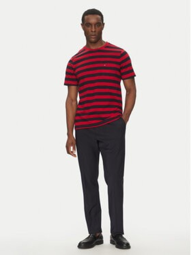 Tommy Hilfiger T-Shirt Essential MW0MW37283 Czerwony Regular Fit