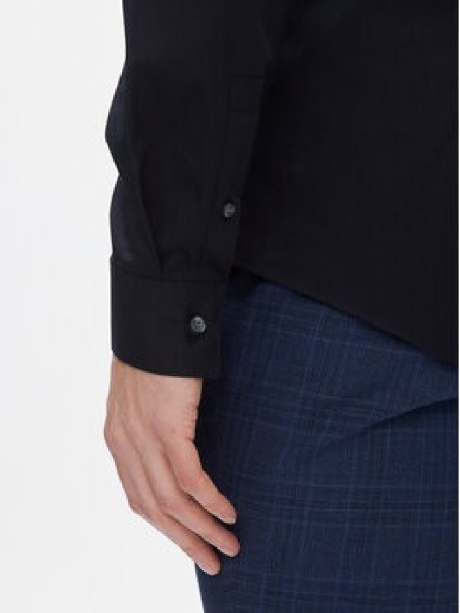 Calvin Klein Koszula K10K112310 Granatowy Slim Fit