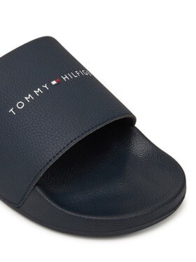 Tommy Hilfiger Klapki Hilifger Nyc Pool Slide FM0FM05432 Granatowy
