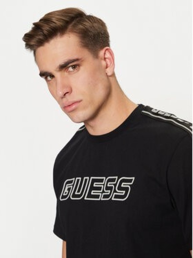 Guess T-Shirt Arlo Z4GI18 J1314 Czarny Regular Fit