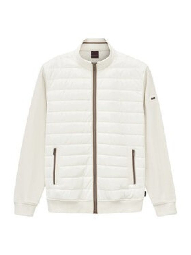 Bugatti Kurtka przejściowa 8700-15121E Écru Regular Fit