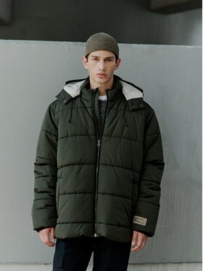 Blend Kurtka zimowa 20717462 Zielony Regular Fit