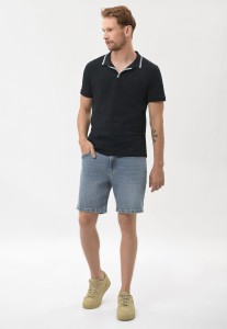 Niebieskie szorty jeansowe E-TUNE