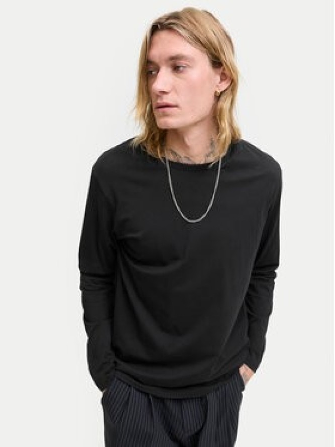 Jack & Jones Longsleeve Basic 12279538 Czarny Regular Fit