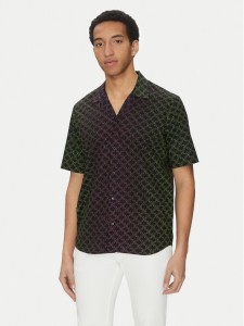 KARL LAGERFELD Koszula 605445 552689 Czarny Regular Fit