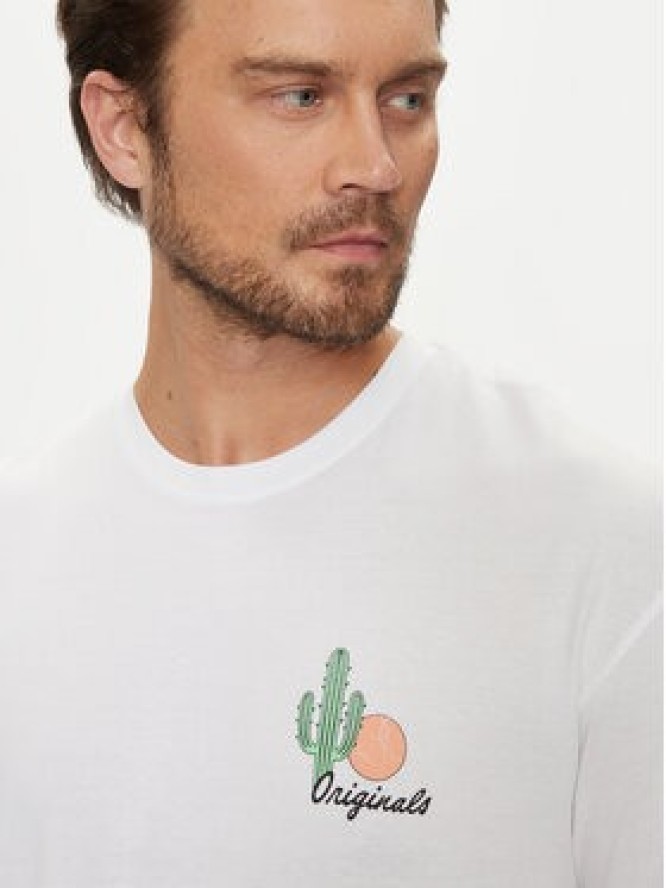 Jack & Jones T-Shirt Bradley 12264414 Biały Relaxed Fit