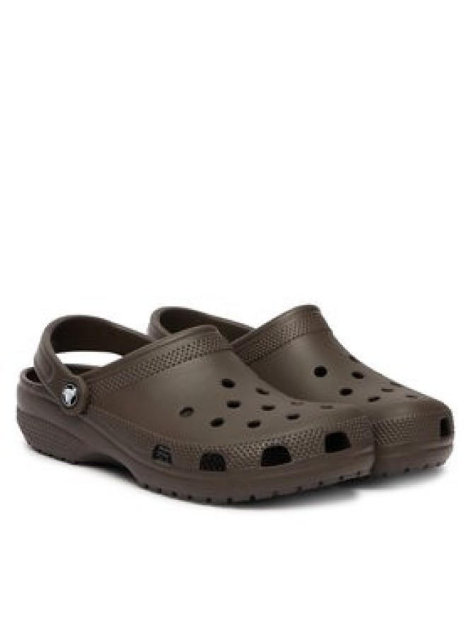 Crocs Klapki Classic 10001 Brązowy ciemny