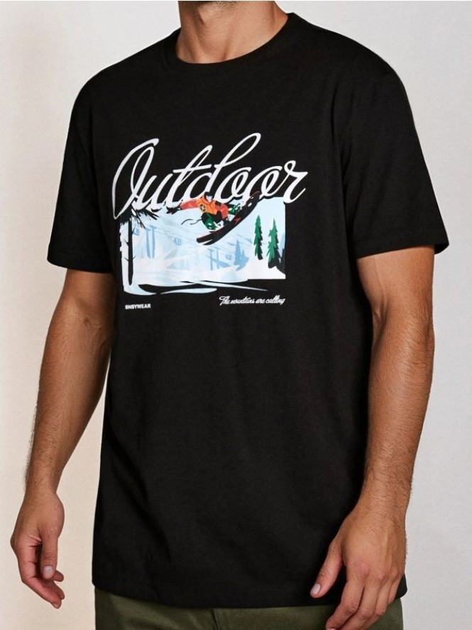 Koszulka z krótkim rękawem - czarny