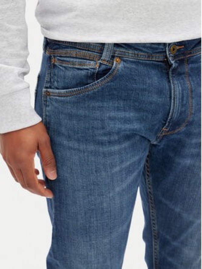 Pepe Jeans Jeansy PM207391 Niebieski Tapered Fit