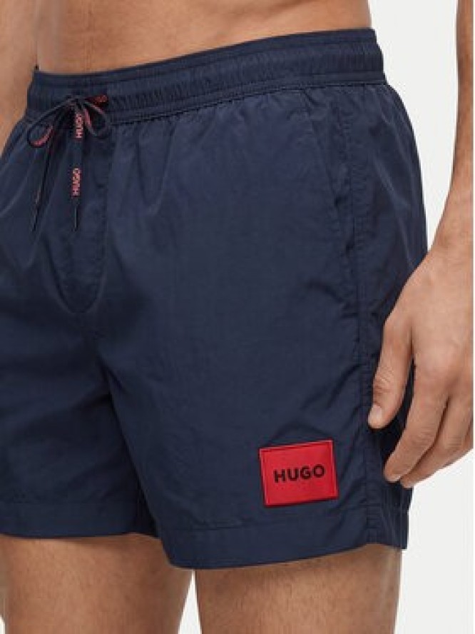 HUGO Szorty kąpielowe Dominica 50493450 Granatowy Regular Fit