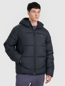 4F Kurtka puchowa z wypełnieniem syntetycznym męska - czarna XXL