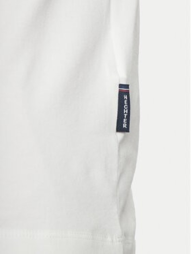 Hechter Paris T-Shirt 75018 151917 Biały Regular Fit
