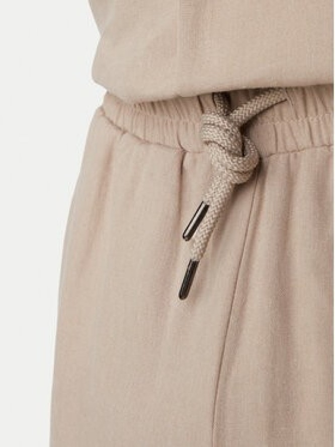 Emporio Armani Spodnie materiałowe EM000586 AF20590 U6213 Beżowy Regular Fit