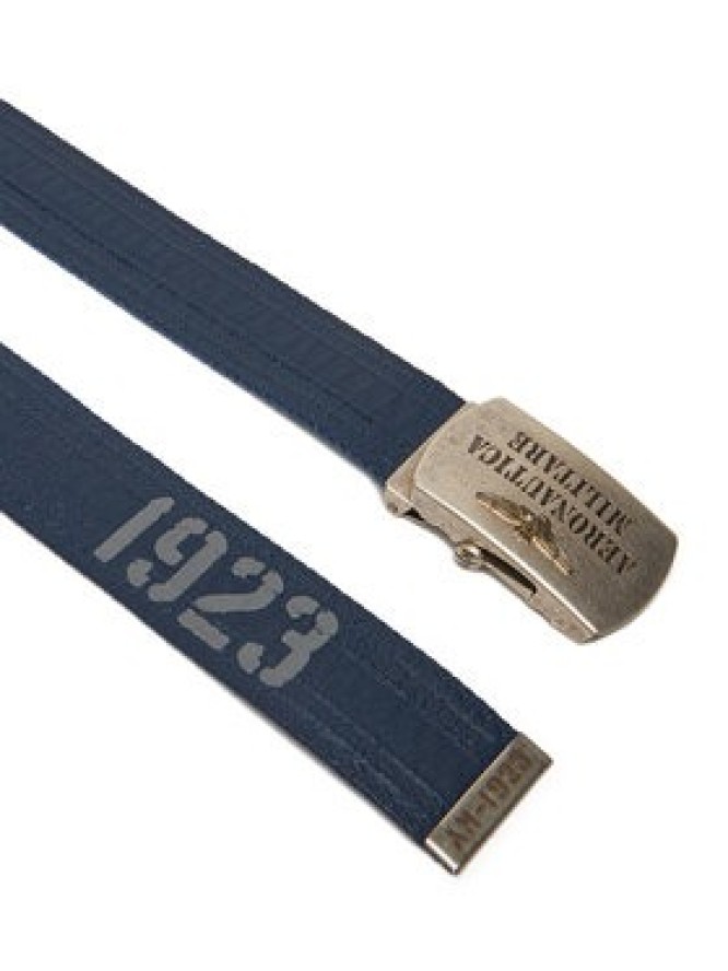 Aeronautica Militare Pasek Męski 251CI317CT3585 Niebieski
