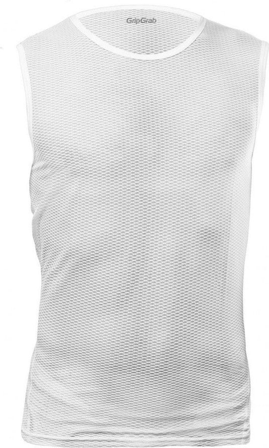 Gripgrab Ultralight Mesh Sleeveless Base Layer White - S