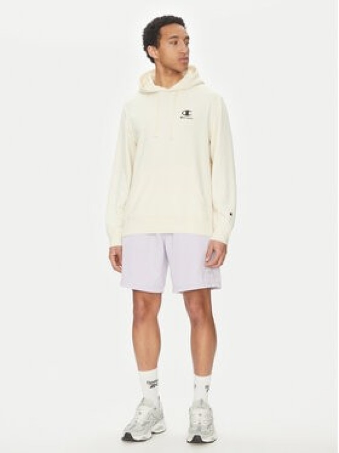 Champion Bluza 221176 Écru Regular Fit