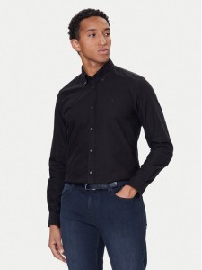 BOSS Koszula H-Roan 50544917 Czarny Slim Fit