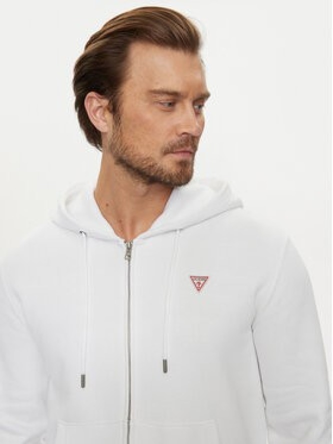 Guess Jeans Bluza M4YQ28 K9V31 Biały Regular Fit