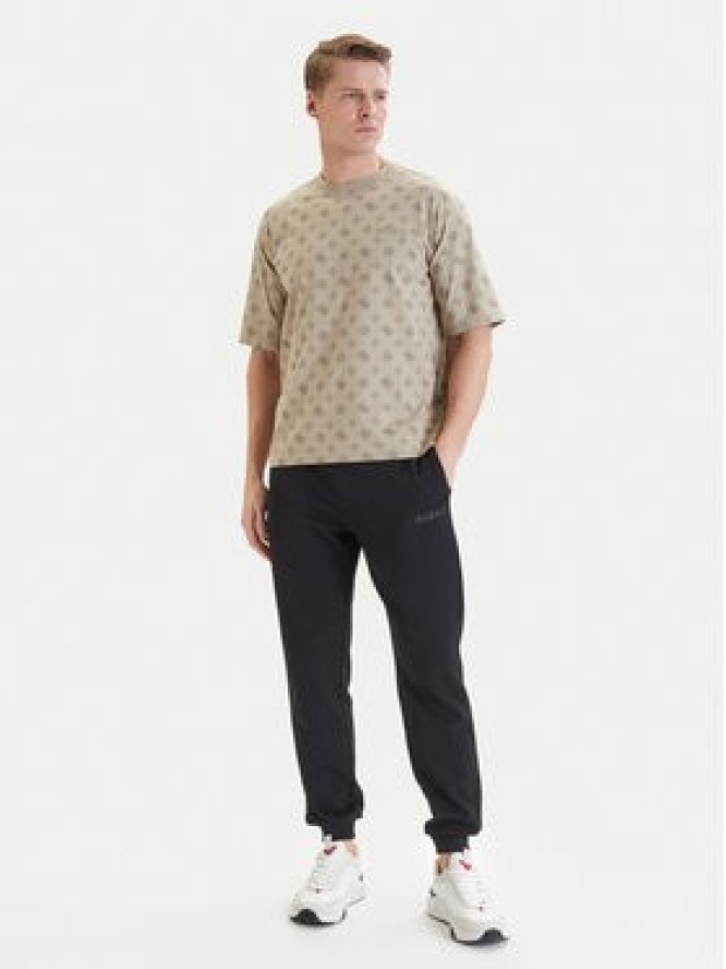 Guess Spodnie dresowe Z6GB02 K2844 Czarny Regular Fit