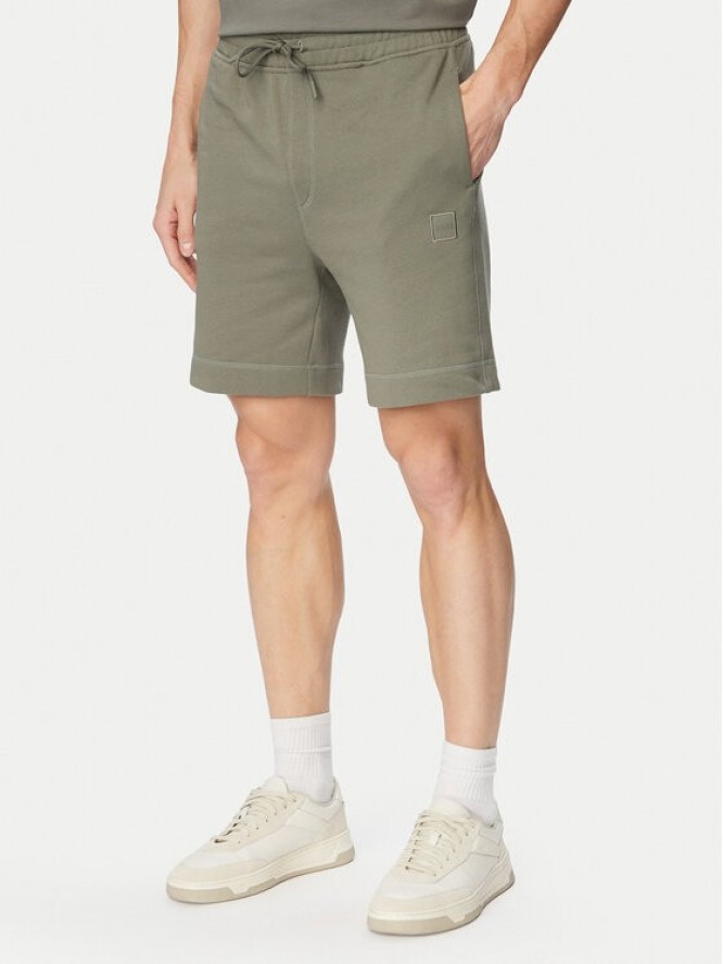 BOSS Szorty sportowe Sewalk 50511726 Szary ciemny Regular Fit