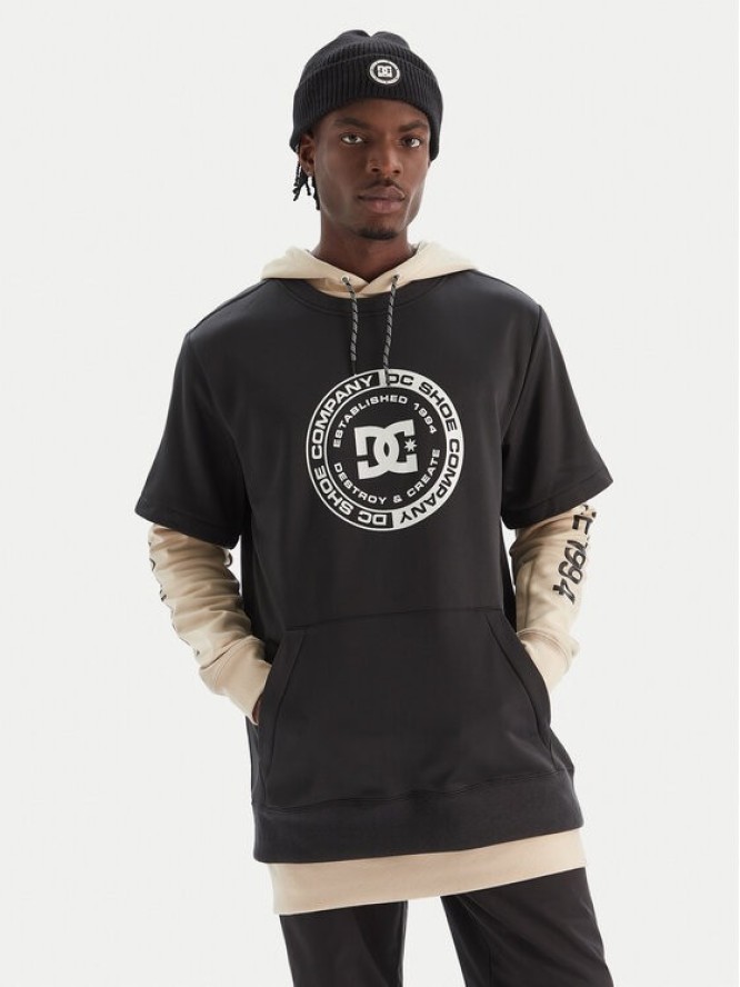 DC Shoes Bluza Dryden ADYFT03440 Beżowy Relaxed Fit