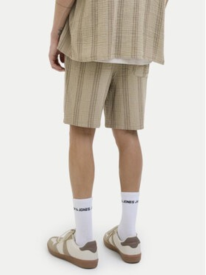 Jack & Jones Szorty materiałowe Jaiden 12274758 Beżowy Relaxed Fit